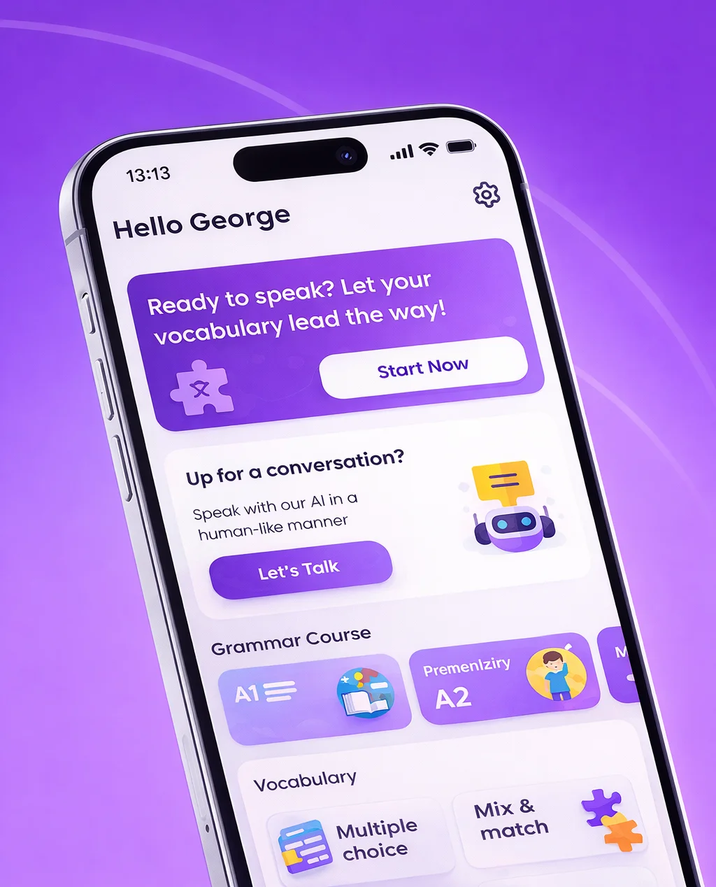 People having conversations and speaking languages confidently